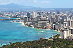 Hawaii - Honolulu Skyline